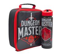 Hox 94832 Dungeons and Dragons Lunch Bag and Water Bottle Set, Polyester, 600 milliliters, Multicolour