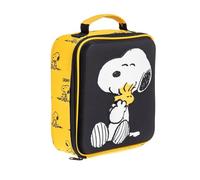 HOX 97046 Snoopy Core Lunch Bag, Polyester, 1 Liter, Black