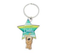 Boofle Awesome Daddy Shining With Boofle! Keyring Gift Idea