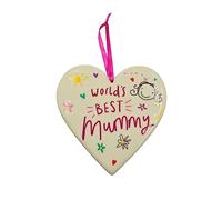 HOX Ceramic Hanging Plaque, White, One Size