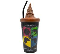 Hox Harry Potter 3D Sorting Hat Lid Travel Tumbler - 450ml