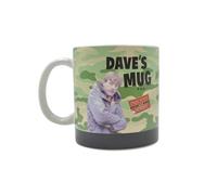 HOX Only Fools and Horses Ceramic Mug in Gift Box 400ml - Dave's Mug, Red