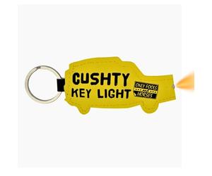 HOX Only Fools And Horses Del Boy's Van LED Keychain Keyring Torch Light, Yellow