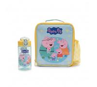 HOX Peppa Pig Kids Lunch Bag and Bottle Set 450ml