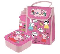 Hox Peppa Pig My First Lunch Bag and Bottle Set - 400ml