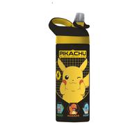 Hox Pokémon Pikachu Black Sipper Water Bottle - 600ml
