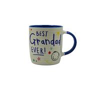 HOX Scribbles Ceramic Coffee Cup - Grandad, 11oz
