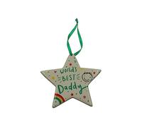 HOX Scribbles Ceramic Decorative Hanging Plaque - Daddy