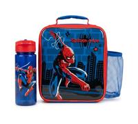 HOX Spiderman Insulated Kids Lunch Bag and Bottle Set 600ml