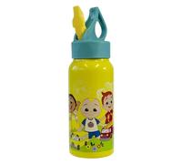 HOX Xpressions Cocomelon Stainless Steel School Water Sipper with Removable straw & Carry Loop| Leak Proof & Dishwasher Safe | Gift for Cocomelon fan & Collector | Officially Merchandise Pack of 1