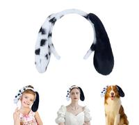 HOXIEYA Animal Headband Cute Dog Headbands for Women Leopard Hair Accessories Jungle Animal Hairband Cosplay Costume Hairbands, Style-03, Average