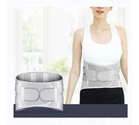 HOXMOMA Lumbar Support Belt for Men & Women, Lower Back Braces for Back Pain Relief, Waist Backbrace for Herniated Disc, Sciatica, Breathable Mesh Design, Adjustable Straps,M