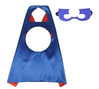 HOXSNII Kids hero Cape Mask Set, Hero Capes Costume, Party Costumes Gifts for Kids, Fancy Dress Up Birthday Party Cosplay for Girls Boys - 2PCS