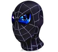 HOXSNII Spider Hero Mask, Spider Mask with Lenses Invisible, for Halloween Christmas Carnival Cosplay Movie Role Party Props