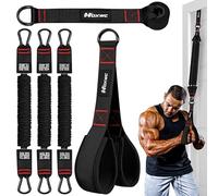 HOXWC Resistance Bands, Heavy Exercise Bands with Handles, Tricep Workout Equipment for Home Gym, Biceps Curl Workout, Ideal Gym Equipment for Forearm, Shoulder, Strength Training