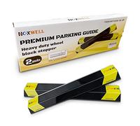 HOXWELL 16" 2 Pcs Heavy Duty Parking Aid for Garage, Parking Gadgets Protects Car and Garage Walls, Parking Stopper Easy to Install 2 Packs