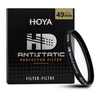 HOYA 49mm HD Antistatic Protector Camera Lens Filter, Reinforced Glass