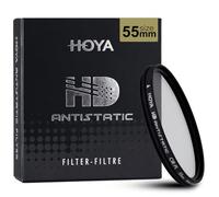 HOYA 55mm HD Antistatic Circular Polarizer Filter with Premium Optical Glass, HRT Polarizing Film, Reduces Reflections, Improves Color and Fidelity