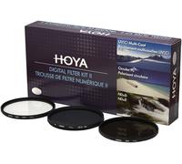 Hoya 62Mm Digital Filter Kit - HMC UV(C), Circular Polarising & Ndx8 with Filter