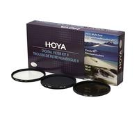 Genuine HOYA Digital Filter Kit II 62mm, UV, ND8, CPL, CIR-PL, polarizer, NEW