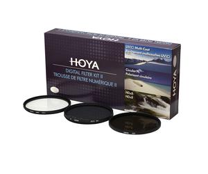 Hoya 62mm Digital Filter Kit II (3 filters)