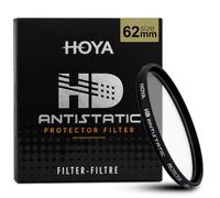 HOYA 62mm HD Antistatic Protector Filter with Hardened Optical Glass for Ultimate Camera Lens Protection