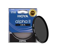 Hoya Alpha II 52mm Polarizing Filter - Enhanced Glass for Clarity & Vibrant Colors, Circular Polarizer w/Thinner Frame to Reduce Vignetting, Rotating & Lightweight Design for Outdoor Photography