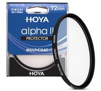 Hoya Alpha II MC Camera Lens Protector, 72mm Filter - Ideal for Beginners, Improved Glass, 93.7% Light Transmission, Thinner Frame, 6-Layer Hoya Multi-Coating for Enhanced Protection and Clarity
