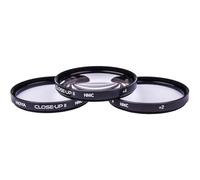 Hoya Close-Up Kit - FILTER SET FOR Macro Photography (+ 1, 2, 4, 40.5 mm) Black