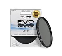 Hoya EVO Antistatic 77mm Polarizing Filter - Premium Optical Glass w/ 16-Layer SMC, 3mm Low-Profile Aluminum Frame - Stain & Scratch Resistant Circular Polarizer to Enhance Clarity & Vibrant Colors