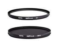 Hoya NXT Plus 49mm 10-Layer HMC Multi-Coated UV Lens Filter, Low-Profile Aluminum Frame NXT Plus 49mm 10-Layer HMC Multi-Coated Circular Polarizer Lens Filter