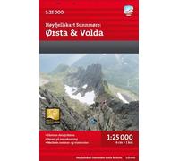 Hoyfjellskart Sunnmore: Orsta & Volda 1:30000 (High alpine map)