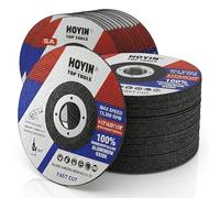 HOYIN 35PCS Ultra Thin Cut-Off Wheels, 4-1/2 x .04 x 7/8-inch Steel and Stainless Steel Cutting Wheel, Metal Cutting Disc for Angle Grinder (35)
