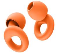 HOYIO Ear Plugs for Noise Reduction-Super Soft, Reusable Hearing Protection in Flexible Silicone for Sleep, Noise Sensitivity & Flights-8 Ear Tips in XS/S/M/L-27dB Noise Cancelling-Orange