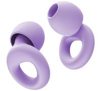 HOYIO Ear Plugs for Noise Reduction-Super Soft, Reusable Hearing Protection in Flexible Silicone for Sleep, Noise Sensitivity & Flights-8 Ear Tips in XS/S/M/L-27dB Noise Cancelling-Purple