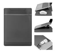 HoYiXi 15-15.6" Laptop Sleeve-Compatible with MacBook Pro 16/15.4'' MacBook Pro 15, Mac Air 15 - Waterproof Soft 15 16 inch pc case for HP, Dell, Acer, Asus,15 inch laptop case,Grey