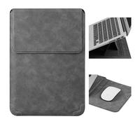 HoYiXi 15.6 16 Inch Laptop Sleeve Case with Stand Feature for MacBook Pro 16 2025 & 2021,ASUS Vivobook 15/MacBook Pro 15/Surface 3/Matebook D15/Galaxy Book Flex,15-16'' Laptop Cover,Dark Gray