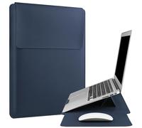 HoYiXi 15.6" Laptop Sleeve-Compatible with MacBook Pro 16/15.4'' MacBook Pro 15, Mac Air 15 - Waterproof Soft 15 16 inch pc case for HP, Dell, Acer, Asus,15 inch laptop case,Blue