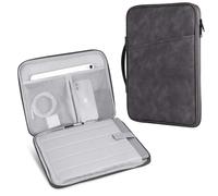 HoYiXi 9-11 Inch Tablet Sleeve Case for Fire HD 10 / Fire HD 10 Plus/iPad 9.7 /iPad Mini/Galaxy Tab A8 A9/Samsung Huawei Lenovo Android Tablet With Anti-Drop Protective Case -grey