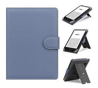 HoYiXi Universal Case Compatible with 6-6.8'' Kobo/PocketBook/Tolino/Sony E-Book eReader Kindle Paperwhite/Kobo Clara HD/2E Leather Stand Cover, Purple
