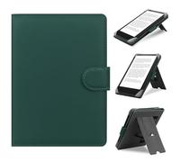 HoYiXi Universal Case Compatible with 6.8"-7" Kobo/PocketBook/Tolino/Sony/Kindle Paperwhite/Kobo Clara HD/Kobo Clara 2E Leather Stand Cover for 6-6.8'' E-Book eReader,Green