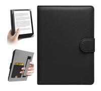 HoYiXi Universal Case for 6-6.8 inch E-Book Reader Compatible with 6.8" Kindle Paperwhite/6" All-new Kindle 2022&2019/Kobo Clara HD/Kobo Clara 2E,6" EReader Protective cover Built-in pocket,Black