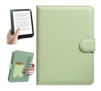 HoYiXi Universal Case for 6.8-7'' Kindle eReader Compatible with Paperwhite/PocketBook and Tolino/Kobo Clara 2E/Kobo Clara HD,6.8" -7'' eReader Protective Cover with Built-in Card Slot,green