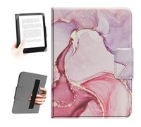 HoYiXi Universal Case For 6.8-Inch ,7-Inch eReaders.Compatible with Kindle, Kobo, Paperwhite, PocketBook, Tolino eReaders. Elastic rope Cover For 6" -7" E-Book Readers.Dali pink