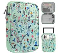 HoYiXi Universal Sleeve Bag for 6-6.8 inch E-Book Reader Compatible with 6.8" Kindle Paperwhite 2025-2012/6" All-new Kindle/Kobo/PocketBook,6" EReader With Anti-Drop Protective Cover,flower1