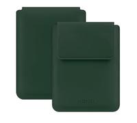 HoYiXi Universal Sleeve Case for 6-inch Kindle/Kobo/Voyaga/Pocketbook/Tolino E-book reader Lightweight Leather Protective Sleeve Case Pouch for 6-inch E-book, Dark Green