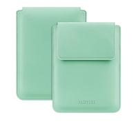 HoYiXi Universal Sleeve Case for 6-inch Kindle/Kobo/Voyaga/Pocketbook/Tolino E-book reader Lightweight Leather Protective Sleeve Case Pouch for 6-inch E-book, Green