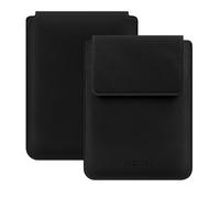 HoYiXi Universal Sleeve Case for 6-inch Kindle/Kobo/Voyaga/Pocketbook/Tolino E-book reader Lightweight Leather Protective Sleeve Case Pouch for 6-inch E-book, Black