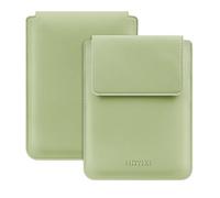 HoYiXi Universal Sleeve Case for 6-inch Kindle/Kobo/Voyaga/Pocketbook/Tolino E-book reader Lightweight Leather Protective Sleeve Case Pouch for 6-inch E-book, Light Green