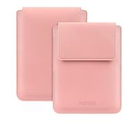 HoYiXi Universal Sleeve Case for 6-inch Kindle/Kobo/Voyaga/Pocketbook/Tolino E-book reader Lightweight Leather Protective Sleeve Case Pouch for 6-inch E-book, Pink